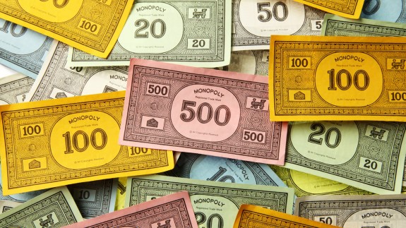 Monopoly game money
