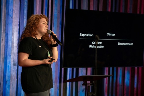 Raegan Sealy at TED-Ed Weekend. Photo: Ryan Lash / TED 