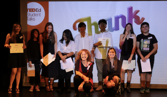 The Student Talks group at the 2024 event